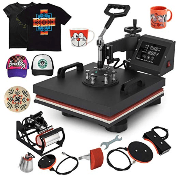 8 in 1 USA Heat Press Machine