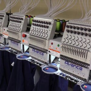 6 Heads Computerized Digital Monogramming Embroidery Machine