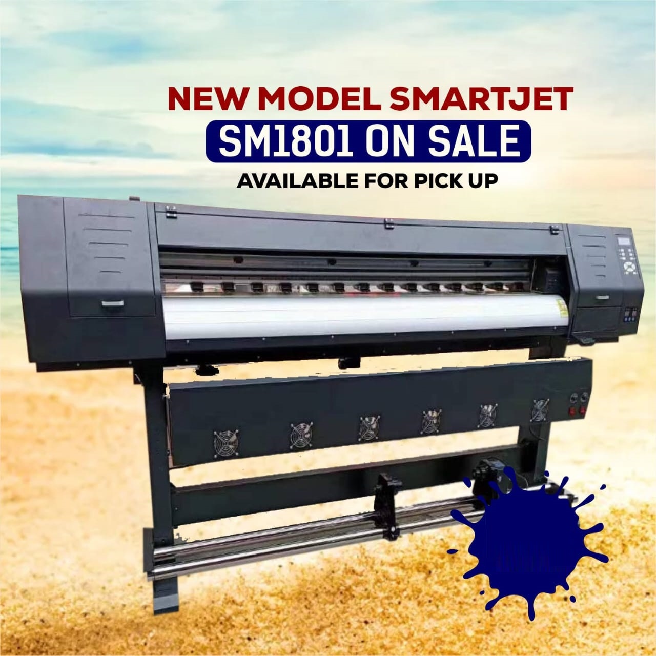 Brand New 6ft 1.8m 6ft XP600 Ecosolvent Large Format Printer